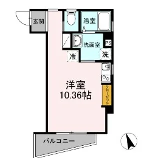 エリーワールド【2階】の間取り