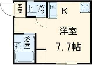 あおばトラスト北千住【3階】の間取り