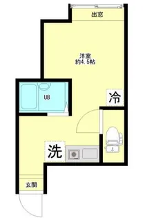 リプロン南馬込【1階】の間取り