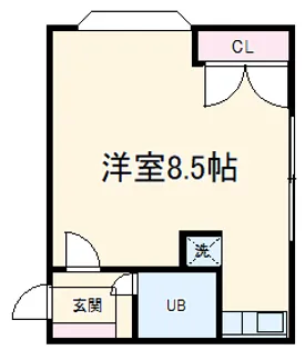 メゾンド・ルミ【2階】の間取り