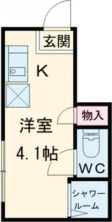 サークルハウス東松原【1階】の間取り