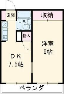 サクラビル【4階】の間取り