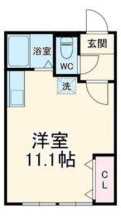 コーポイーストK【3階】の間取り