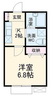 メゾン・ド・エスポア【1階】の間取り
