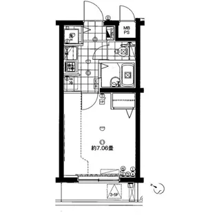 ガリシア江古田【3階】の間取り