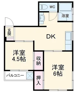 ヤマトハウス【301号室】の間取り