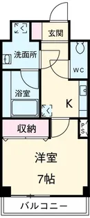 ソレイユ南千住【3階】の間取り