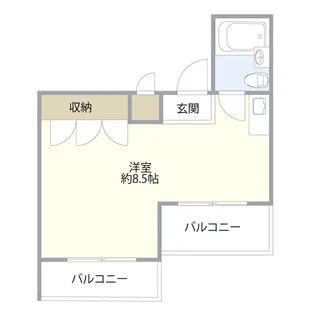 ノーブルヴィサージュ石神井【4階】の間取り