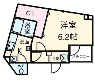 cave金町【3階】の間取り