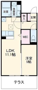 グランジット エヌ【103号室】の間取り