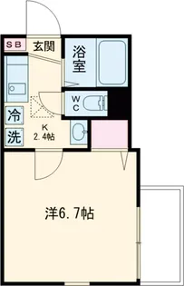 エルカーサ平和台【1階】の間取り