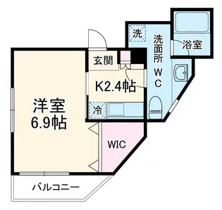 ANNEX HIT BIT【4階】の間取り