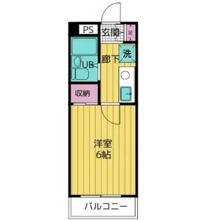 第10ヤオキマンション【3階】の間取り