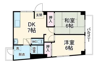仲友ビル【301号室】の間取り