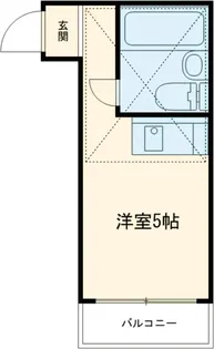 CTKダイヤモンド【207号室】の間取り