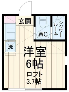 さくら元住吉【1階】の間取り