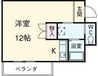 ライセル里【7A号室】の間取り