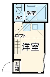 ユナイト田浦サンホセ【2階】の間取り