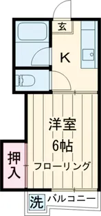 メゾンブランシュ【2階】の間取り