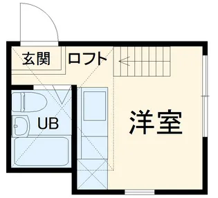 ユナイト衣笠ロバート・ホロビッツ【2階】の間取り