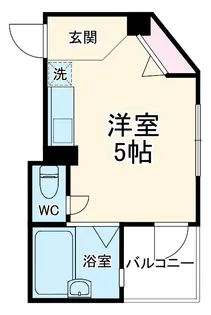 ライムランド汐留【2階】の間取り