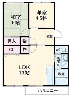 メゾン碧水【3階】の間取り