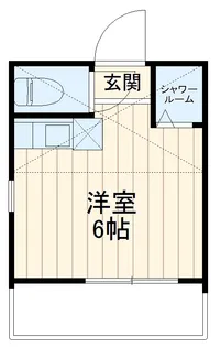 ユナイト安針ネイマール【1階】の間取り