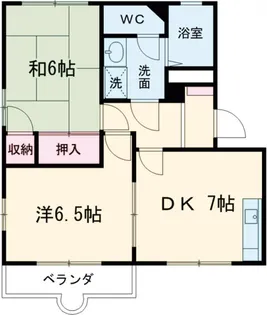 グリーンファーム高崎B【101号室】の間取り