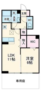 Breeze谷塚【1階】の間取り