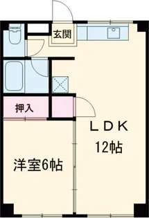 ラビットハウス高崎【201号室】の間取り