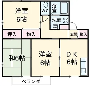 ファミール静Ⅱ【2階】の間取り