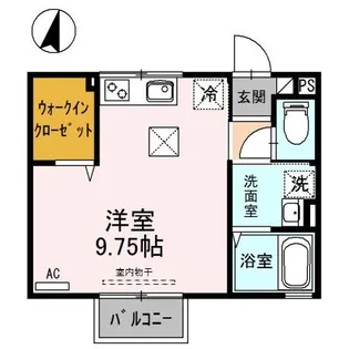 アネックス青羽 Ⅱ【1階】の間取り
