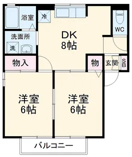 メゾンド21【102号室】の間取り