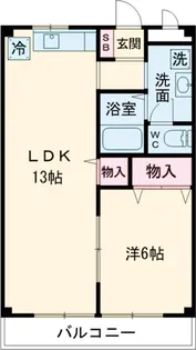 すとりーむ大澤【102号室】の間取り
