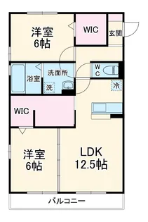 グレイス A【3階】の間取り
