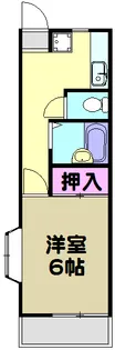 パールハイツ【2階】の間取り