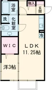 ディアコート【103号室】の間取り