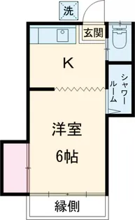 新谷荘【1階】の間取り