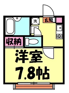 Tステップハウス【202号室】の間取り