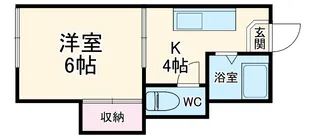 ベイサイドハイツ【1階】の間取り