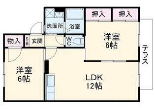 エイトファーム知立E【2階】の間取り