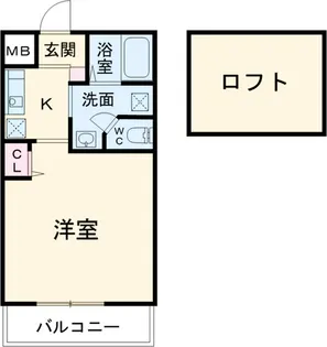 アーリントン【3階】の間取り