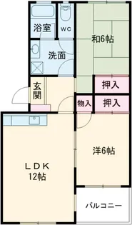 レジデンス中居【303号室】の間取り