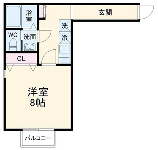 ミレニア草加住吉【2階】の間取り