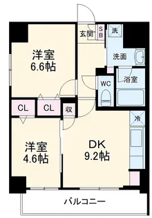Festina Lente【4階】の間取り