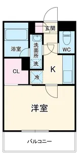 リコルテ中央林間【3階】の間取り