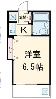 ホワイトドルフィン【201号室】の間取り