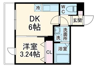 Town House Ⅷ【3階】の間取り