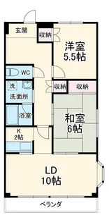 メゾンサルビア【4階】の間取り