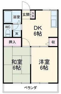 コンフォートYOU【303号室】の間取り